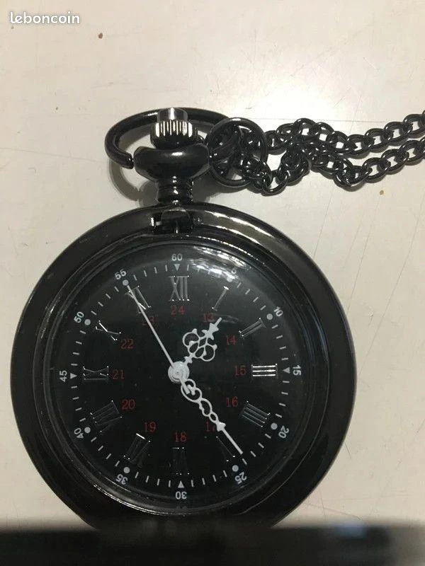 Relógio de bolso preto – photo 2
